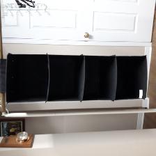 RANGE-TOUT À4 TABLETTES 7'x11'ÀSUSPENDRE DANS GARDE-ROBE: $10.00 - Photo 2
