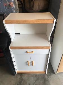 Tall White Storage Cabinet - Photo 4