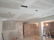 Popcorn ceiling removal, Drywalling, Taping - Photo 2
