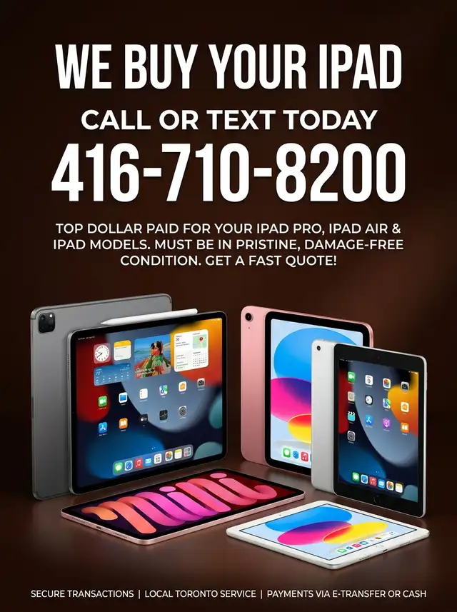 Turn Your Old iPad Into Cash Within Minutes!