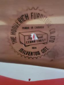 Lovely Vintage MCM HONDERICH Furniture Co Cedar Chest Ex Cond - Photo 2