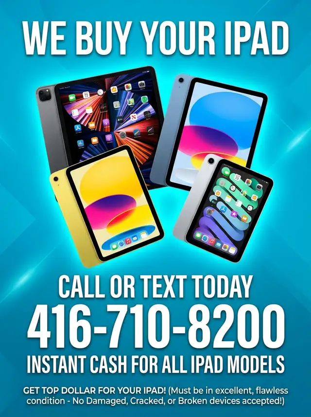 Turn Your Old iPad Into Instant Cash Today!