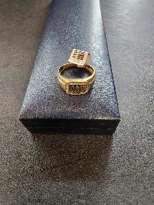 10K Yellow Gold 'Dad' Ring