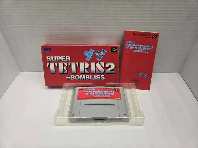 Super Famicom Super Tetris 2  Bombliss