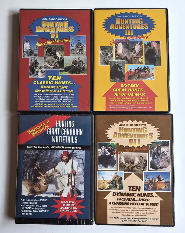 4 Jim Shockey Hunting Videos