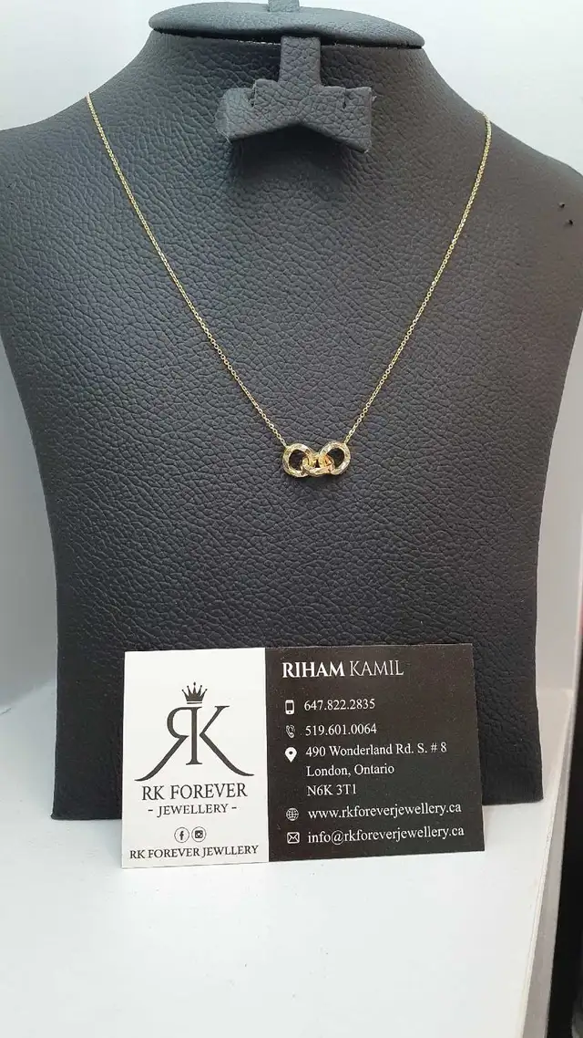 10k yellow gold Necklace # R4