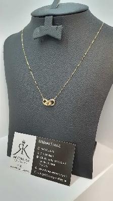 10k yellow gold Necklace # R4 - Photo 2