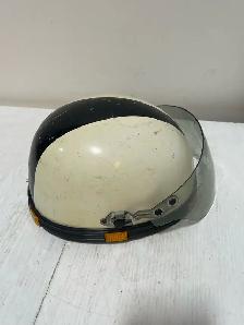 Vintage Open-Face Motorcycle Helmet