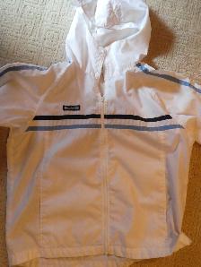 Girls Jean Jacket and Columbia windbreaker (size 10-12) - Photo 2