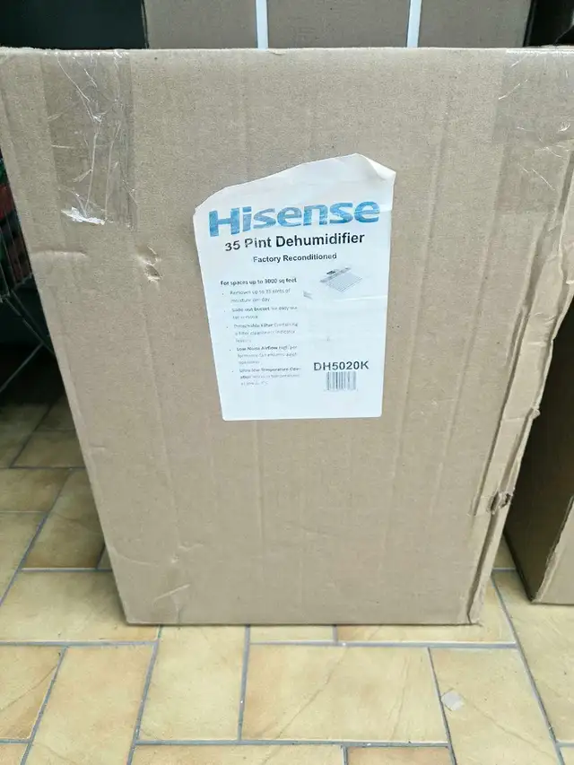 Déshumidificateur Hisense 35 pintes