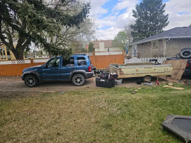 picking up scrap metal