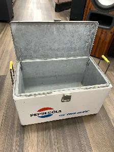 Pepsi Say "Pepsi Please" Vintage Cooler - Photo 2