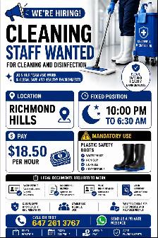 Cleaning Staff Wanted - Photo 2