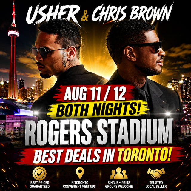 Usher & Chris Brown - Aug 11/12 - BEST DEALS!