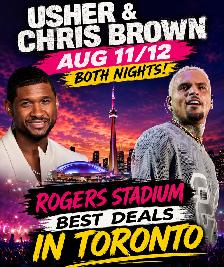 Usher & Chris Brown - Aug 11/12 - $100/PAIR