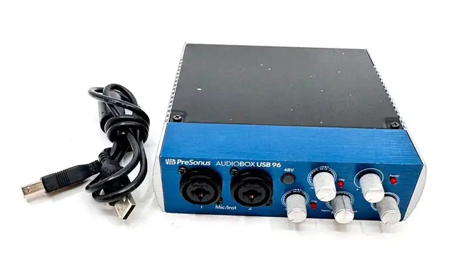 PreSonus AudioBox USB 96 2x2 USB Audio/MIDI Interface–Blue $99