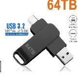 64TB USB 3.0 AND TYPE C FLASH DRIVE FOR SALE