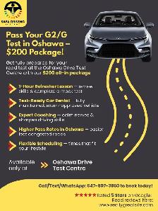 Need a Car for Your G2/G Test? $200 Package with Lesson – Oshawa