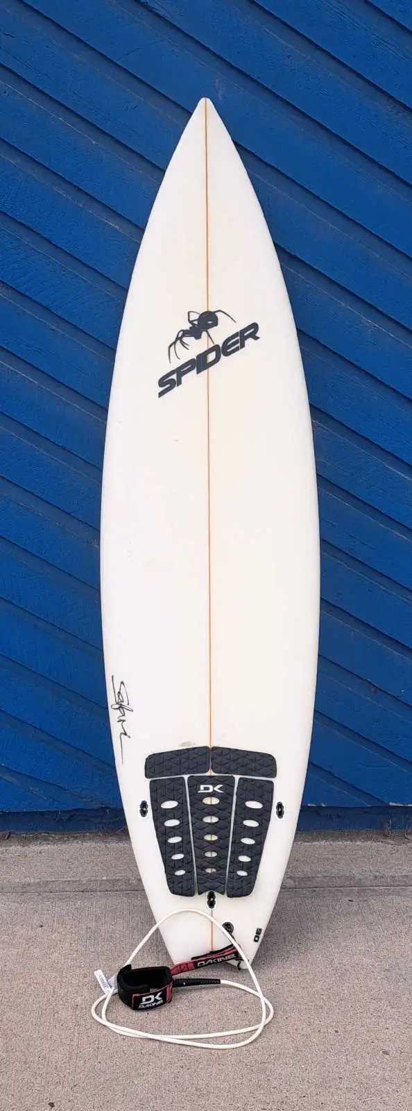 6'3' Spider Safari Surf Board With Leash (25340126)