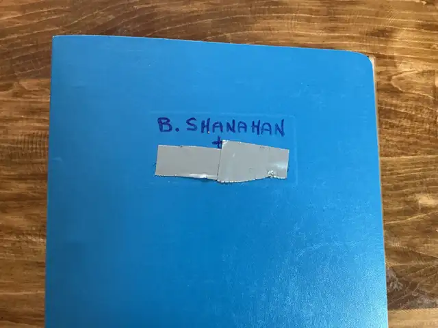 Brendan Shanahan Hockey Card Collection Binder !