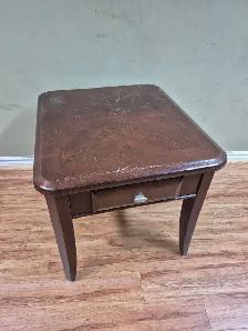 Wooden Side Table - Photo 2