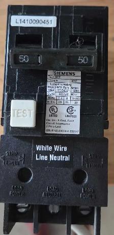 Siemens 50 amp GFCI