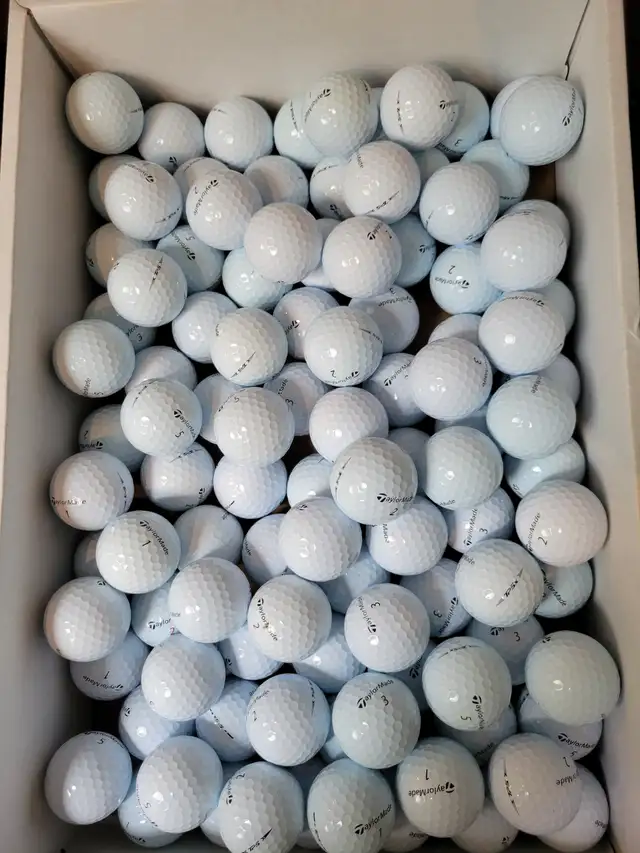Amazing Super Cleaned TaylorMade Tp5 used golf balls: $18/dz