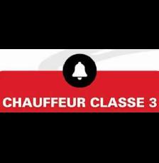 Chauffeur classe 3 recherché / nuit