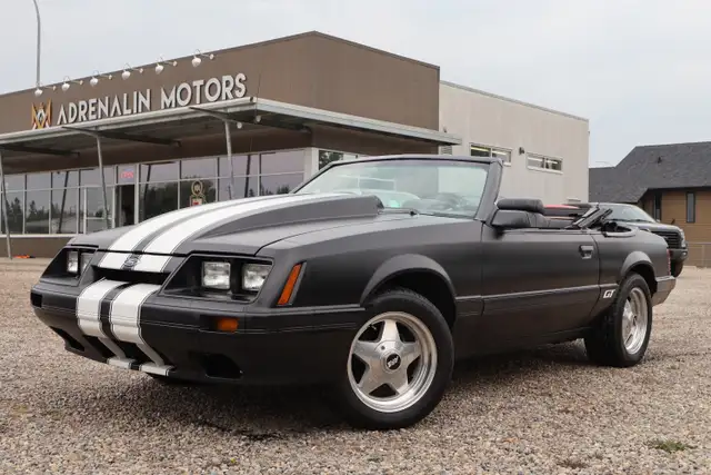 1986 Ford Mustang PUCNHED OUT 351 MANUAL, RAG TOP