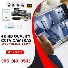4K Security Camera & Alarm System – Professional Security Soluti