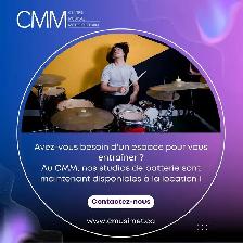 À LAVAL ou MTL Locaux de Pratique pour DRUMMERS et/ou BANDS