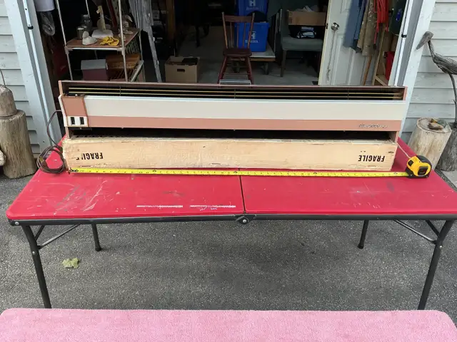 Vintage portable electric heater