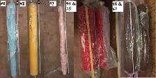 13 Rolls of 2–5 Feet Unused Fabrics for Sewing (South Shore, QC)