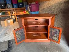 Tv stand with entertainment center - Photo 2