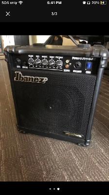 Both amps near mint condition  1 power cord    you pickup- $120 - Photo 3