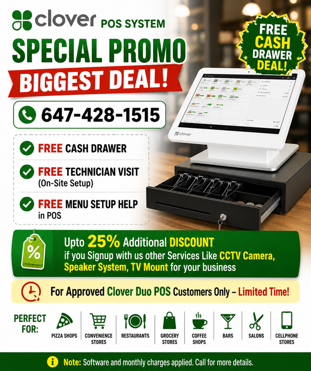 CLOVER POS SYSTEM – SPECIAL PROMO!