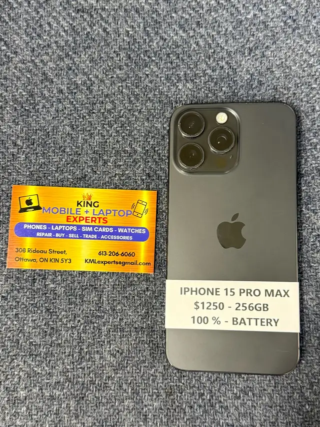 iPhone 15 pro max new