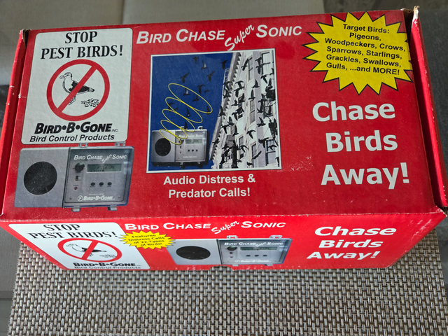 BIRD BE GONE Bird Deterrent
