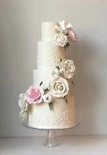 Fondant cakes wedding gumpaste flowers cakes - Photo 5