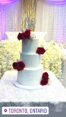 Fondant cakes wedding gumpaste flowers cakes - Photo 9