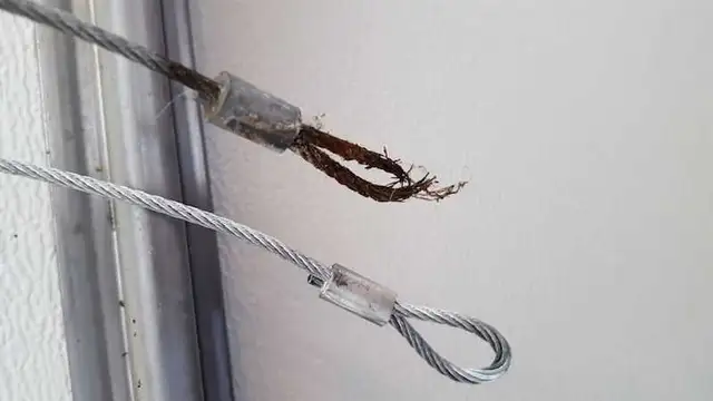 broken cable repair and replacement