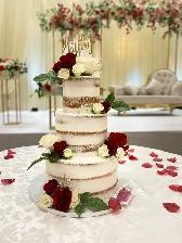 Seminaked cakes , Floral cakes, Flowers cakes gifts - Photo 3