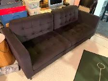 Black couch