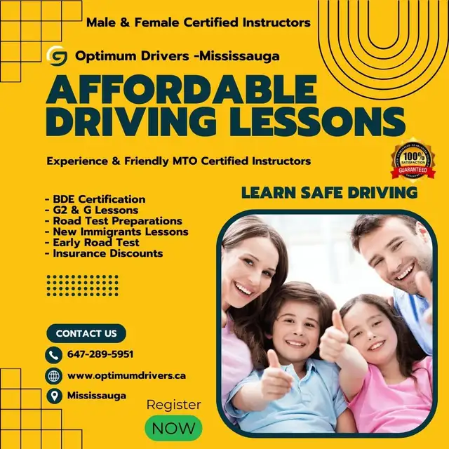 Drive Smart, Learn Driving Today-Mississauga-Milton