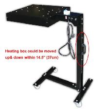 16"x16" Screen Printing Movable Flash Dryer 110V 1600W 006288 - Photo 7