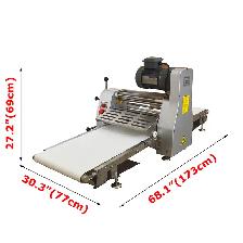 Foldable Tabletop 65.0'×15.7' Dough Sheeter 110V 056046 - Photo 2