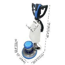 110V 17' Commercial Floor Scrubber Buffer Polisher Machine056806 - Photo 10
