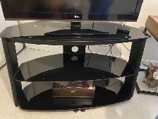 Glass TV Stand - Photo 2