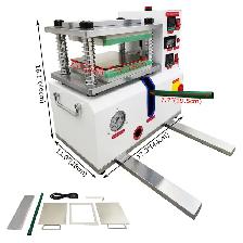 50~350℃ Range Desktop Flat Plate Vulcanizing Machine 110V 057066 - Photo 4
