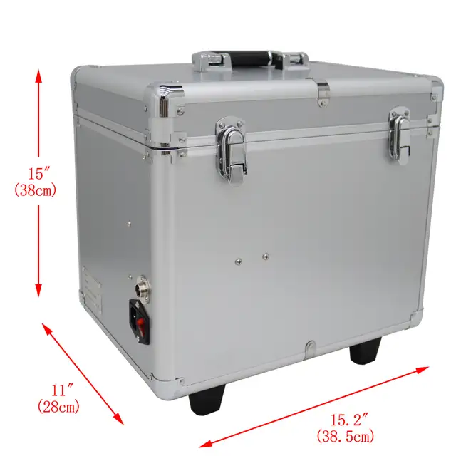Portable Dental Unit Suction System w/Tie Rods & Casters 212034